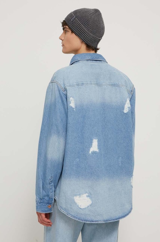 Ρούχα Τζιν μπουφάν Hugo Blue 50513856 μπλε