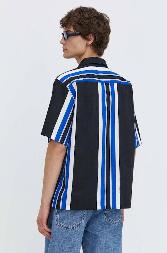 Îmbrăcăminte HUGO Blue cămașă din bumbac 50513867 negru