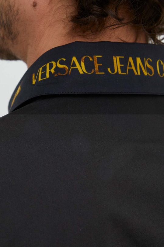 Versace Jeans Couture camicia in cotone 76GAL2SW.N0132 nero SS24