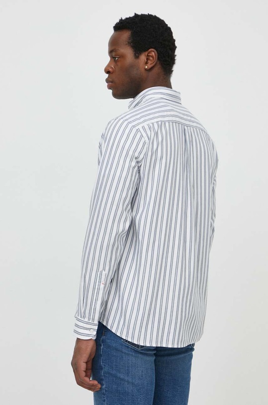 Βαμβακερό πουκάμισο Boss Orange λευκό 50514101