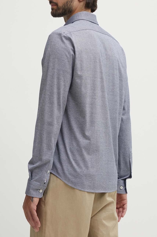 Дрехи Памучна риза BOSS 50513781 тъмносин