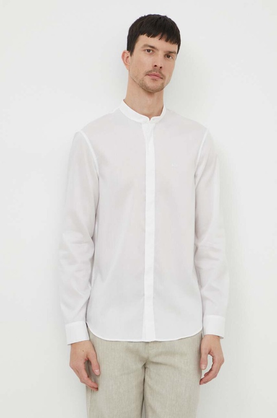Košeľa Armani Exchange biela 3DZC19.ZN4CZ