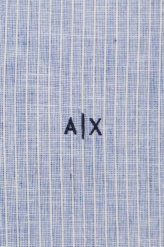 Armani Exchange camasa de in 3DZC32.ZN4LZ albastru SS24