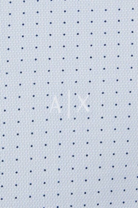 Bavlnená košeľa Armani Exchange 3DZC37.ZN4MZ modrá SS24
