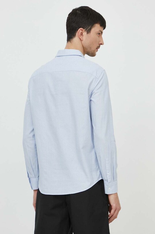Armani Exchange camasa din bumbac albastru 3DZC37.ZN4MZ