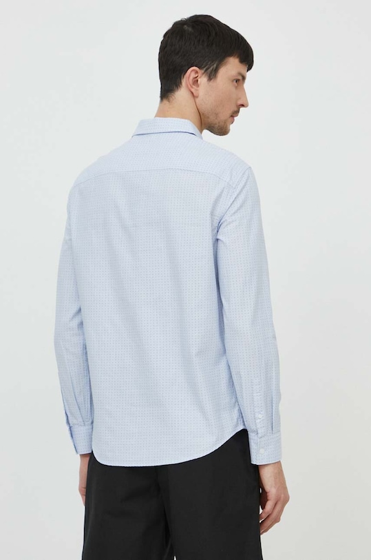 Bavlnená košeľa Armani Exchange modrá 3DZC37.ZN4MZ