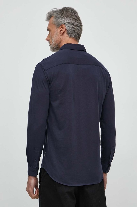 Bavlněná košile Armani Exchange námořnická modř 3DZCHQ.ZJ8EZ