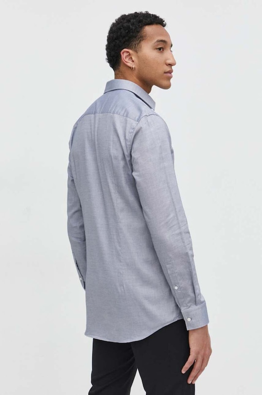 Odzież HUGO koszula bawełniana 50513916 szary