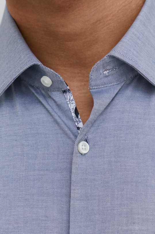 HUGO koszula bawełniana 50513916 szary