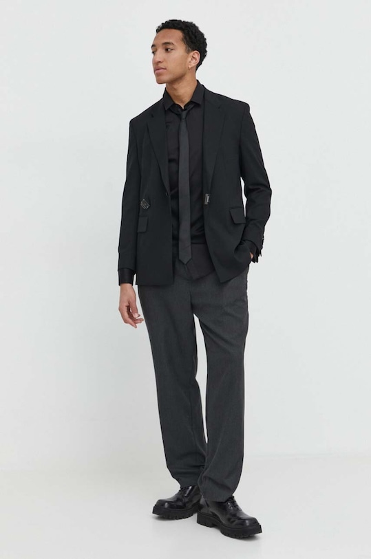 HUGO koszula 50513945 czarny SS24