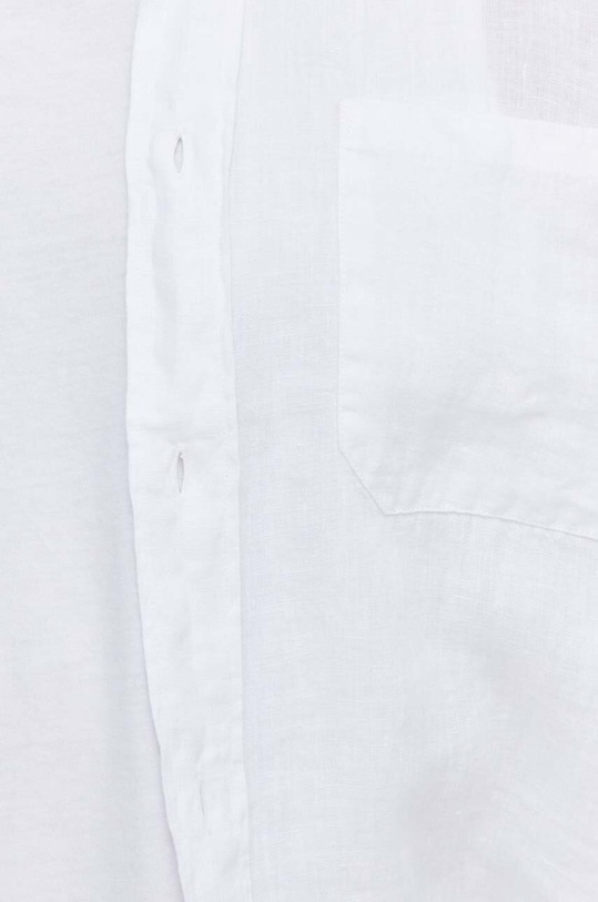 Сорочка з льону HUGO 50514162 білий SS25
