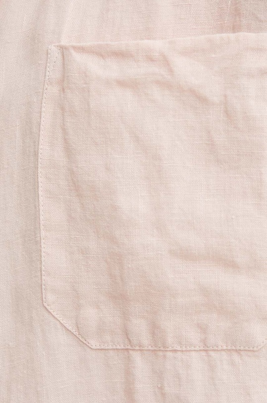 HUGO koszula lniana 50514162 różowy