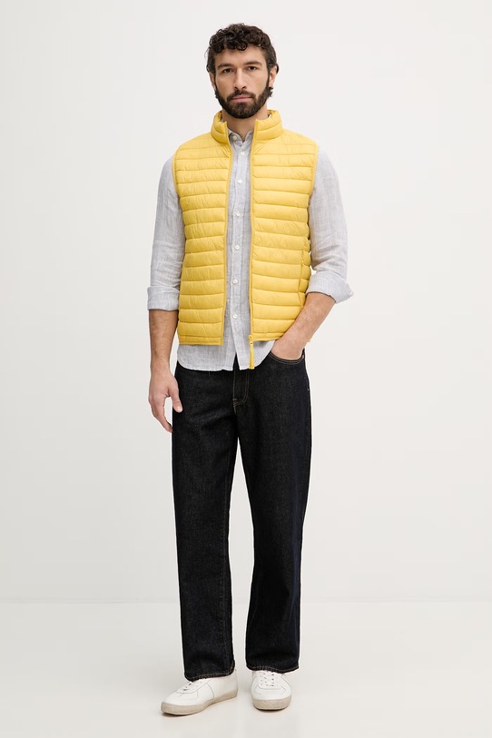 United Colors of Benetton košulja za muškarce od lana 5BKU5QJG8 plava AA00