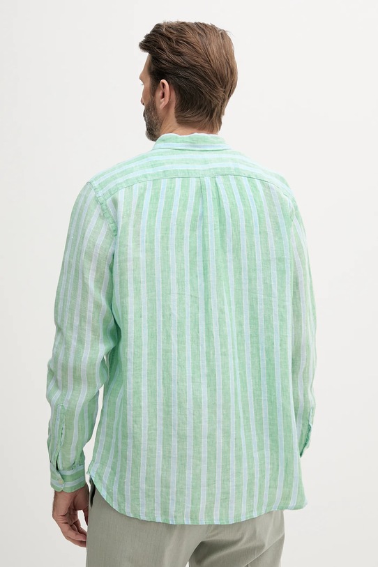 Ruházat United Colors of Benetton len ing 5BKU5QJG8 zöld