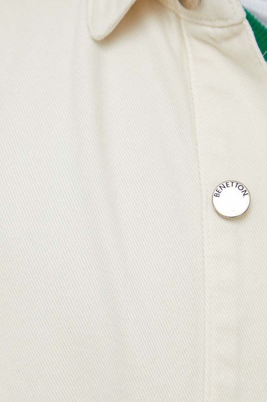 United Colors of Benetton camasa jeans 5UYYUQ03O bej