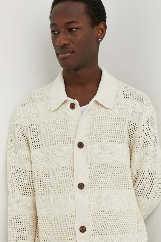 Abercrombie & Fitch cardigan bej KI120.4013.178