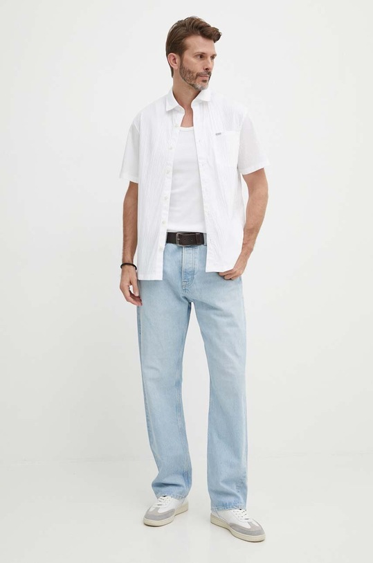 Guess koszula COLLIN M4GH77.WG6Y0 biały SS24