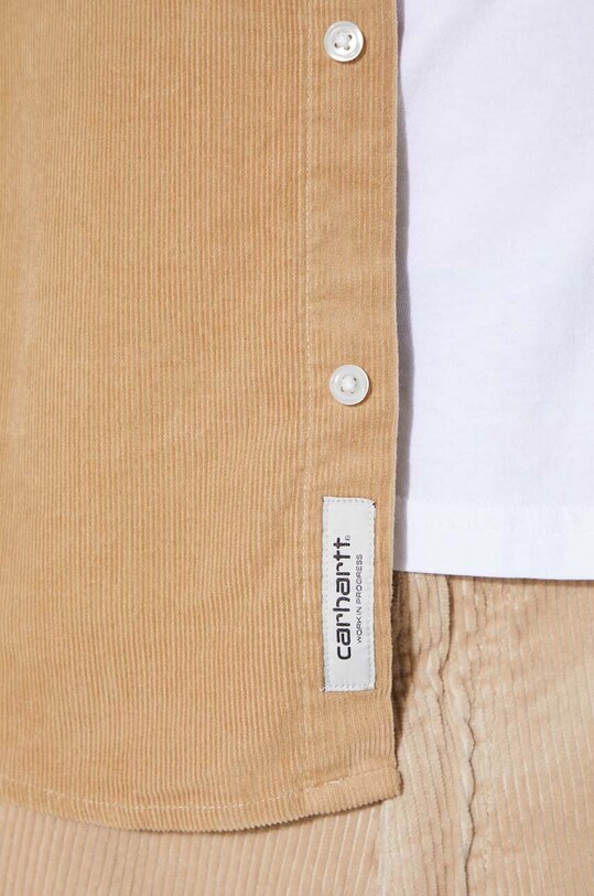 Carhartt WIP corduroy shirt Longsleeve Madison Fine Cord Shirt I030580.1ZWXX