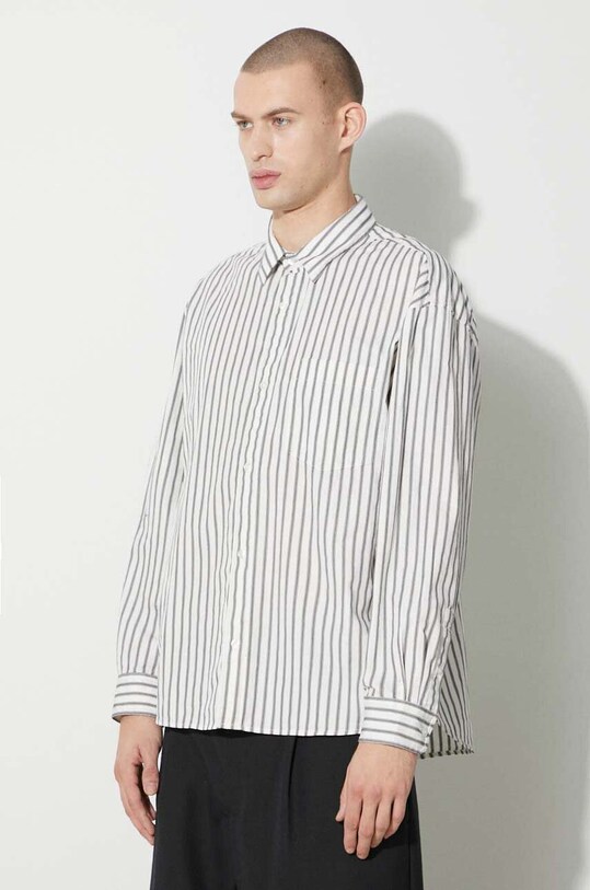 Carhartt WIP cotton shirt Longsleeve Ligety Shirt beige I032901.1XVXX