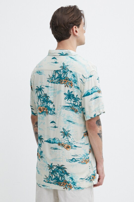 Odzież Quiksilver koszula EQYWT04575 niebieski