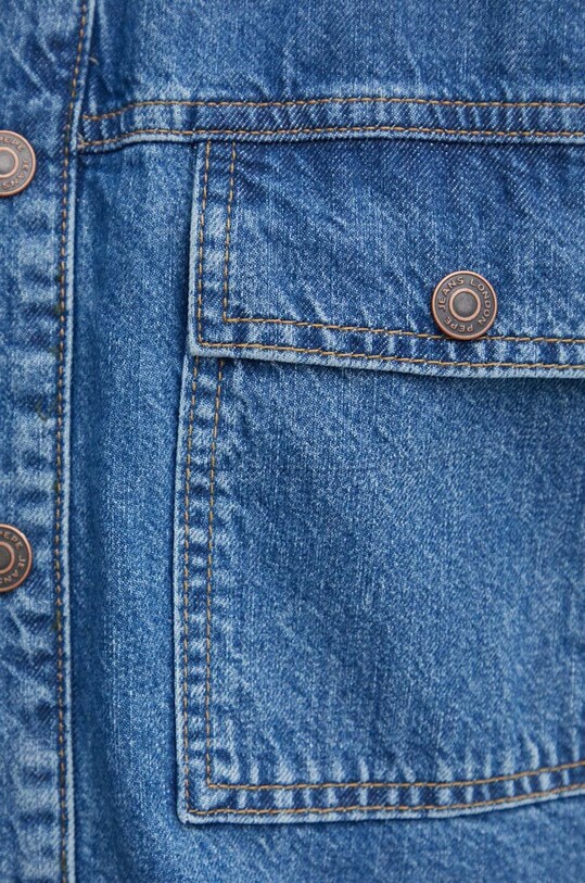 Traper košulja Pepe Jeans BRIGHTON PM308519 plava