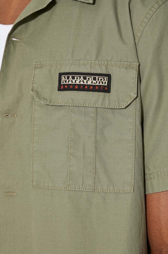 Napapijri koszula bawełniana G-Boyd NP0A4HQ4GAE1
