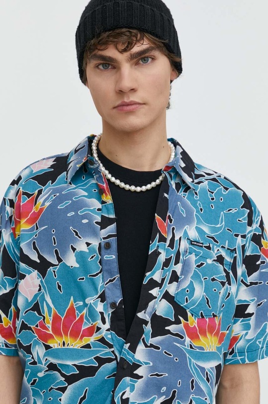 Volcom koszula A0412413 niebieski