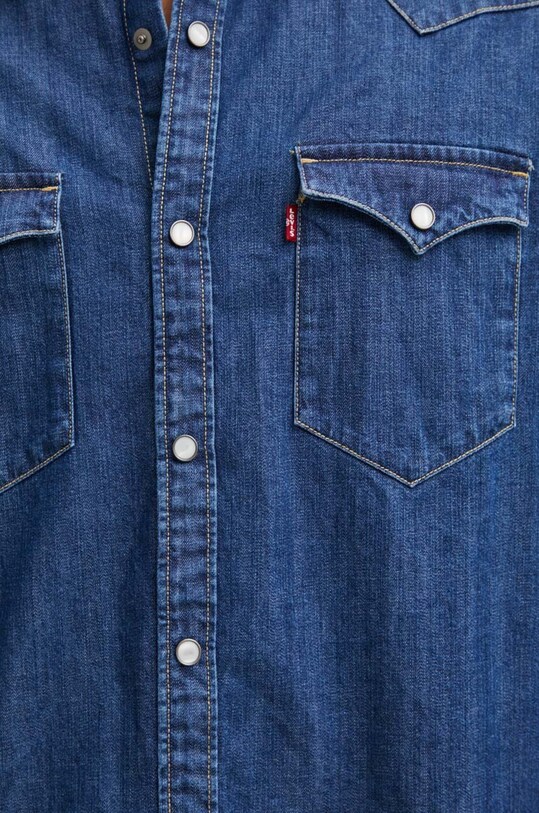 Levi's camasa din bumbac 85744 albastru