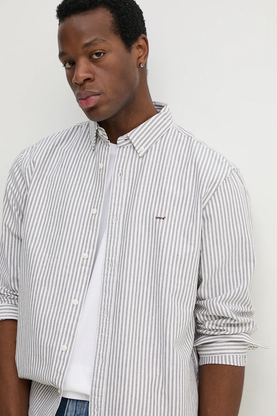 Levi's camasa din bumbac gri A7210