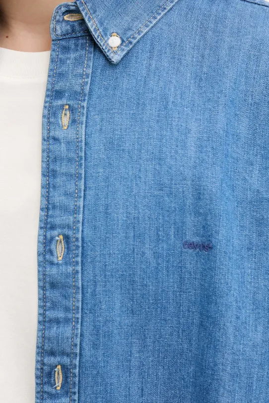 Levi's koszula bawełniana A7210 niebieski