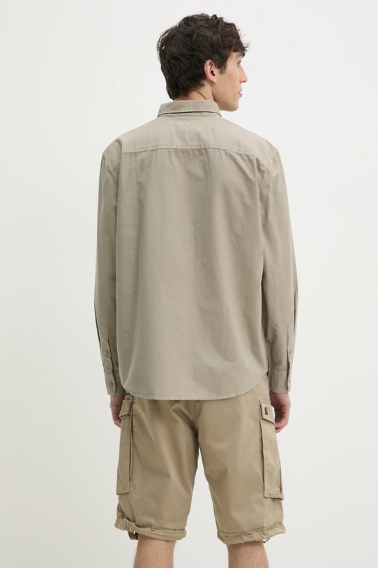 Îmbrăcăminte Levi's camasa din bumbac A7210 bej