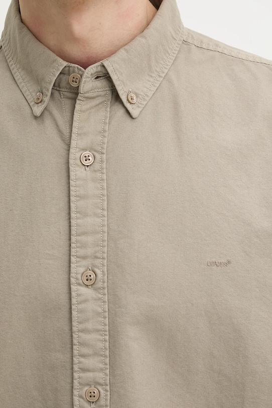 Levi's camasa din bumbac A7210 bej