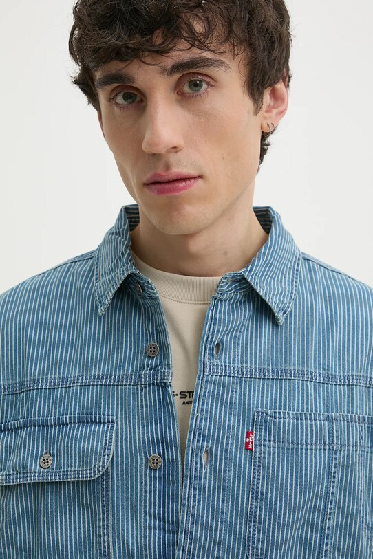 Levi's koszula jeansowa A7224 niebieski