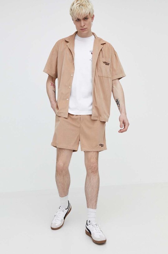Сорочка On Vacation Corduroy OVC.SH11 бежевий SS24