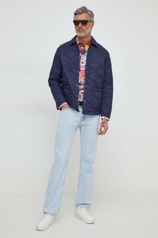 Bavlnená košeľa Desigual 24SMCW07 viacfarebná SS24
