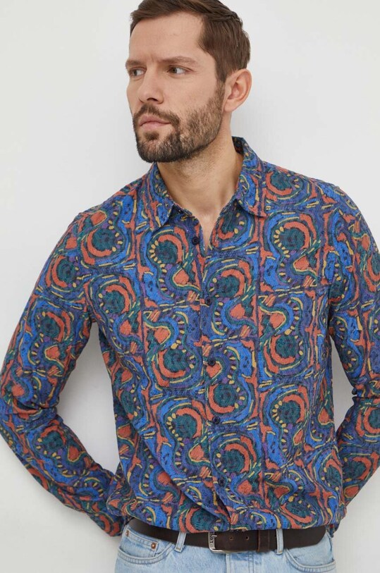Рубашка Desigual узор мультиколор 24SMCW18