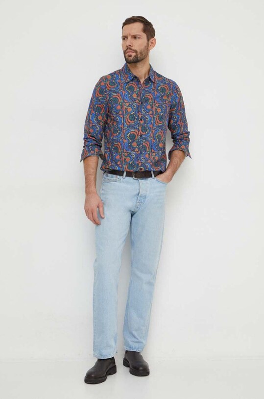 Одежда Рубашка Desigual 24SMCW18 мультиколор