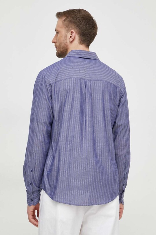 Сорочка Sisley темно-синій 58MNSQ03D