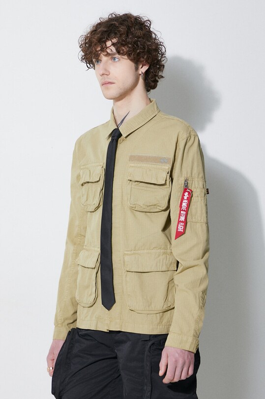 Alpha Industries geaca Ripstop Cargo verde 136123