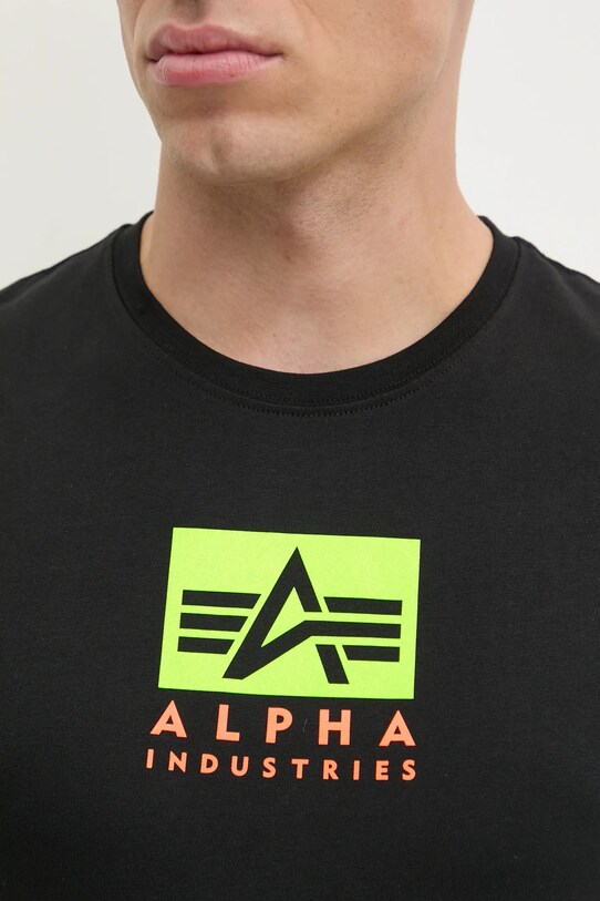 Бавовняна сорочка Alpha Industries Color Block 146110 зелений