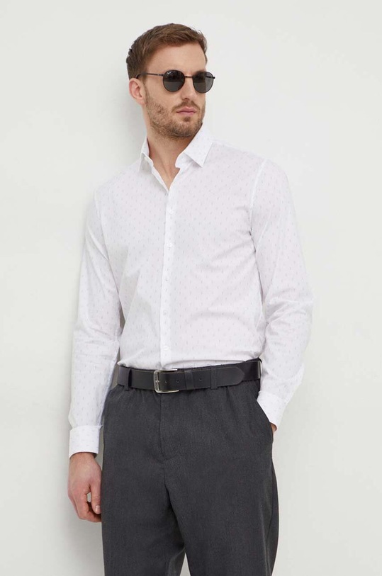 Košeľa Calvin Klein biela K10K112593