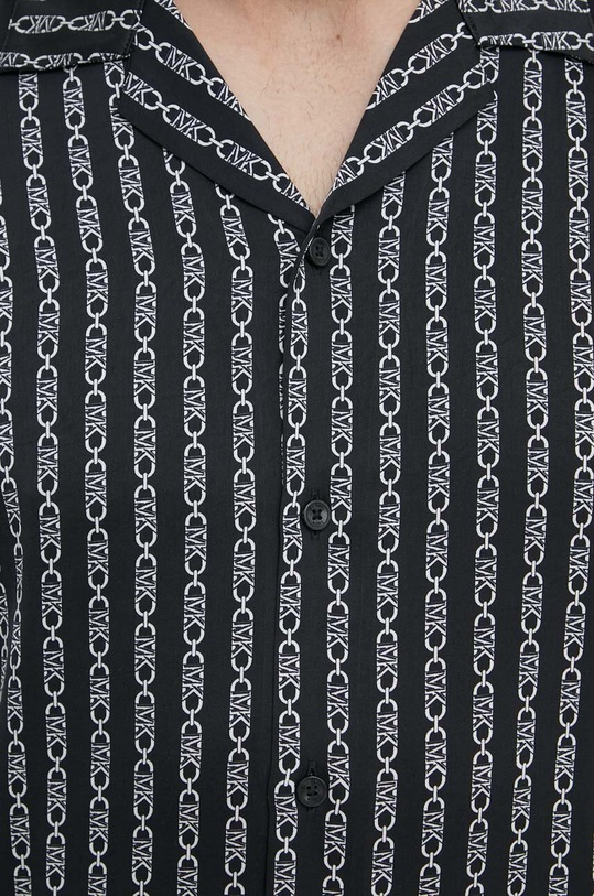 Michael Kors camicia CS4405QEAH nero SS24
