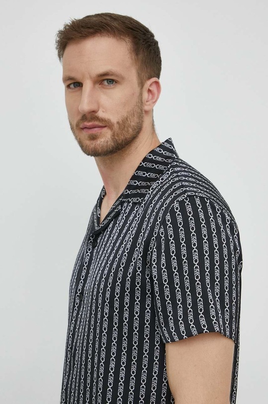 Michael Kors camicia CS4405QEAH nero