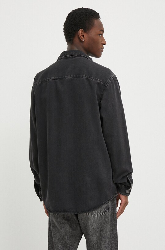 Îmbrăcăminte Diesel cămașă jeans D-SIMPLY CAMICIA A03534.068KE negru