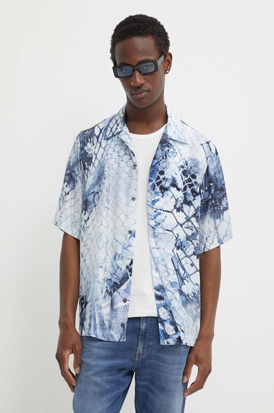 Рубашка Diesel S-BRISTOL CAMICIA узор голубой A12855.0IMAG