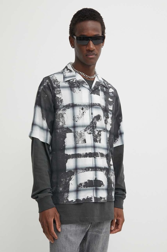 Diesel koszula S-NABIL CAMICIA regular czarny A12965.0NJAE