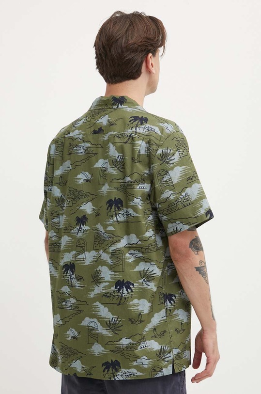 Abbigliamento Vans camicia in cotone VN000G7GAMB1 verde