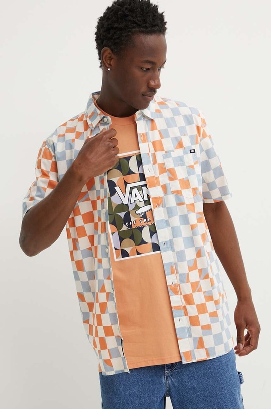 Vans koszula bawełniana multicolor VN000G7KD0R1