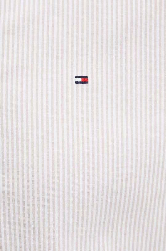 Košeľa Tommy Hilfiger MW0MW30935 béžová SS24