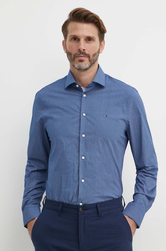 Πουκάμισο Tommy Hilfiger MW0MW34629 σκούρο μπλε
